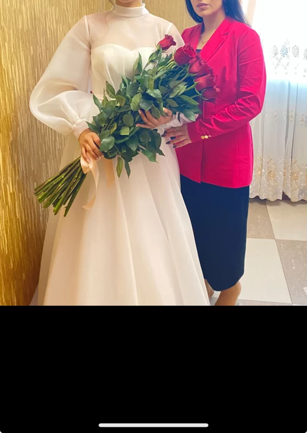 Свадебное платье в идеальном состоянии